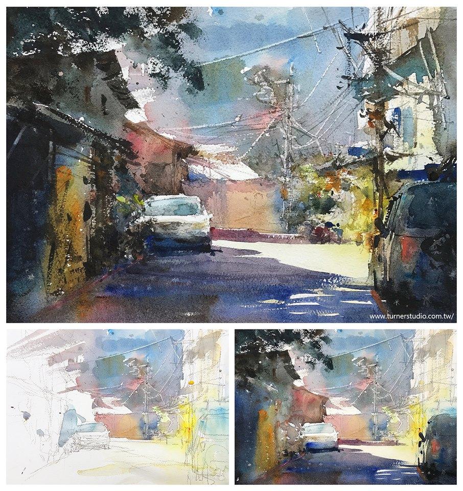 輕鬆享受水彩寫生的樂趣