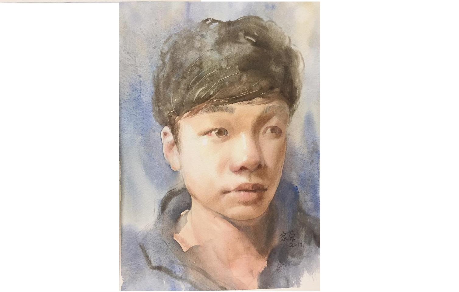 水彩人像其實沒那麽難