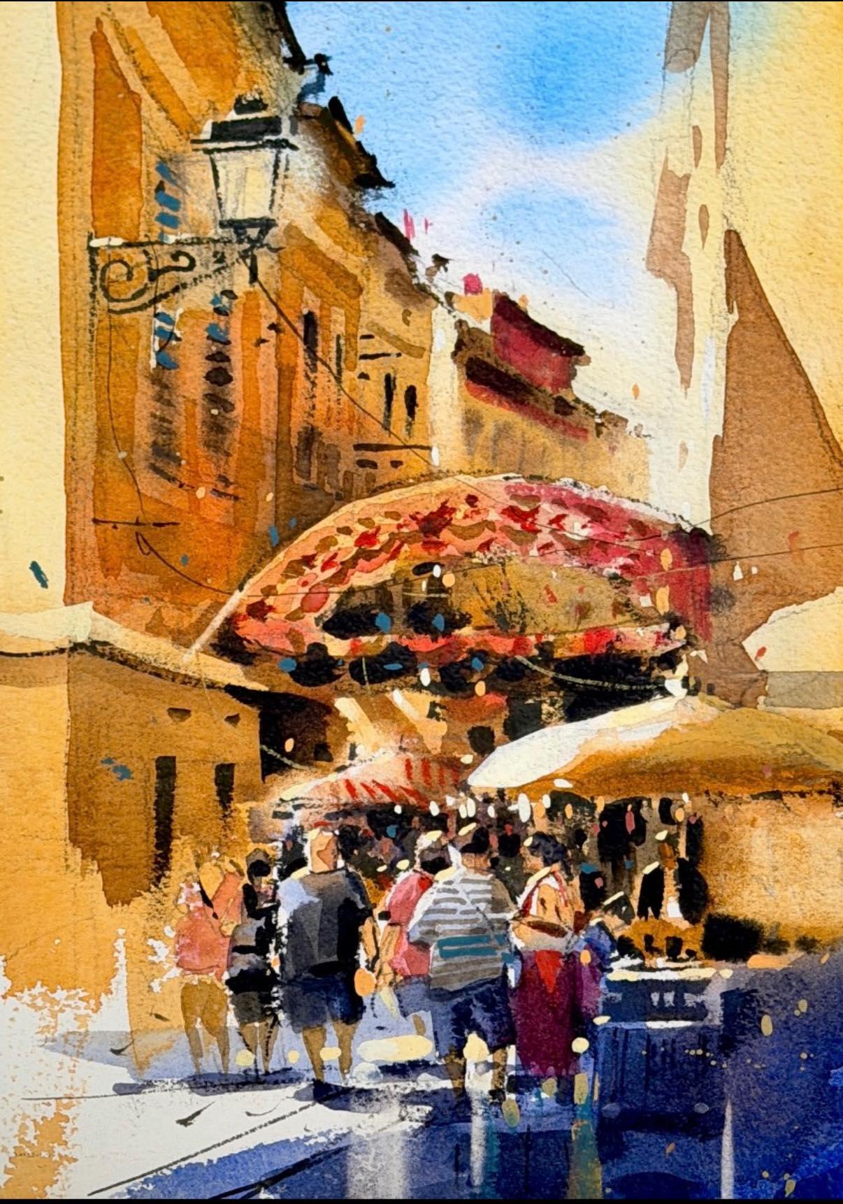 #成人水彩班招生中